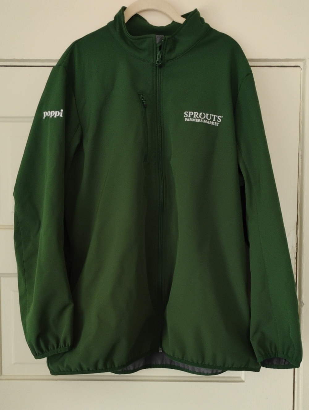 Sprouts Farmers Men's Green Full-Zip Jacket Sz 3X Brand New No Tags